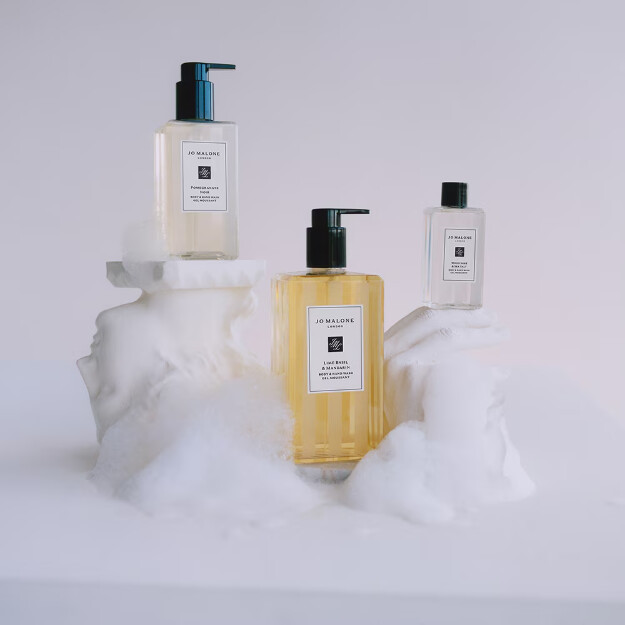 gel de baño y manos con aroma a pera inglesa y fresia