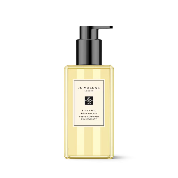 gel de baño y manos de lima albahaca y mandarina