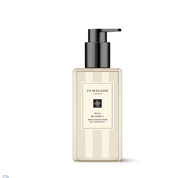 gel de baño y manos wild bluebell