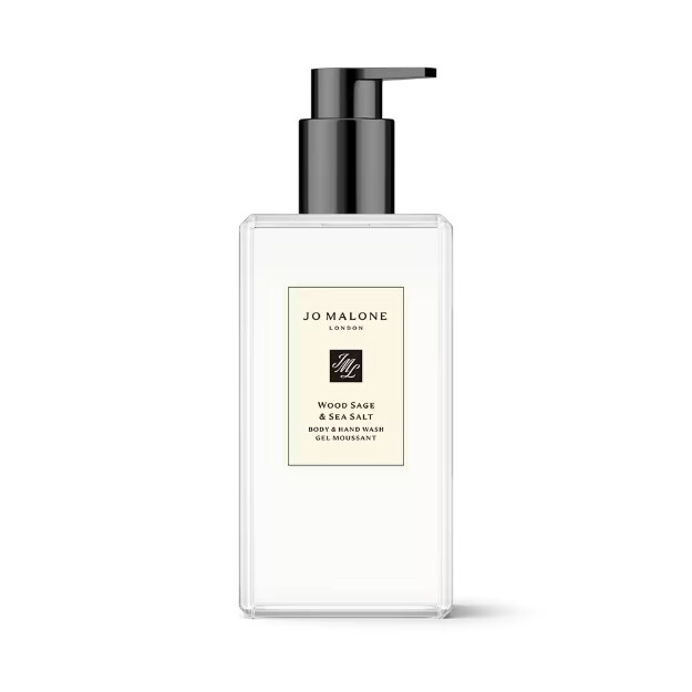 gel de baño y manos con salvia y sal marina
