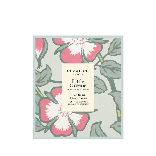 vela aromática little greene de lima albahaca y mandarina