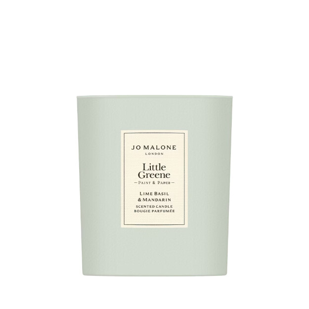 vela aromática little greene de lima albahaca y mandarina