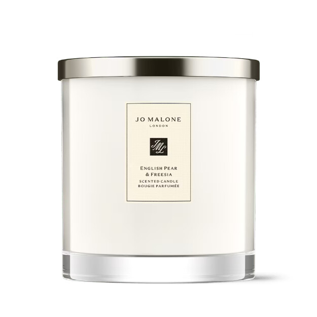 vela aromática de pera inglesa y fresia