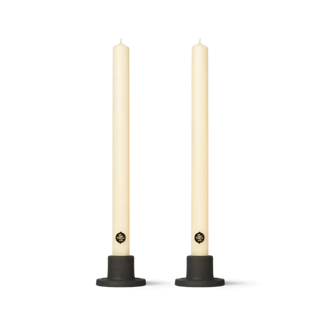 velas de comedor tipo casa adosada con aroma a pomelo y romero con soportes.